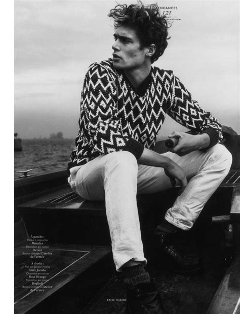 Sea Breeze: Gen Huismans for Vogue Hommes International.